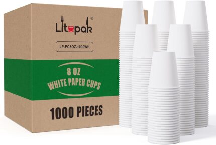 8oz Disposable Paper Cups