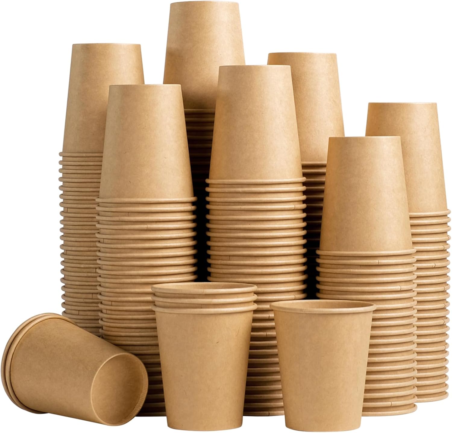 8oz Kraft Paper Coffee Cups