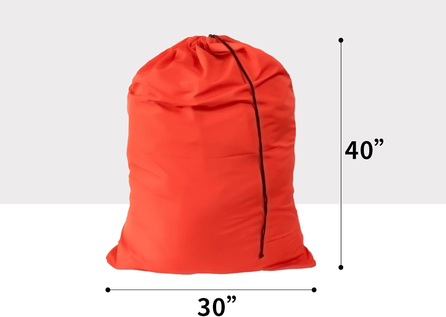 Extra Large Drawstring Laundry Bags, 30 x 40 in - 12 Pack, Mixed Colours